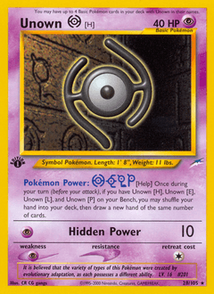 Unown [H] - Normal