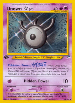 Unown [W] - Normal