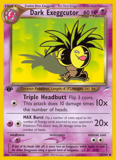 Dark Exeggutor - Normal