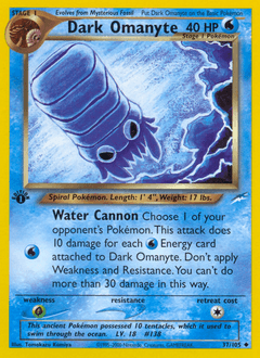 Dark Omanyte - Normal