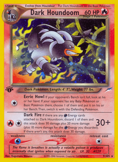 Dark Houndoom - Unlimited Holofoil