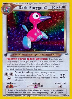 Dark Porygon2 - Unlimited Holofoil