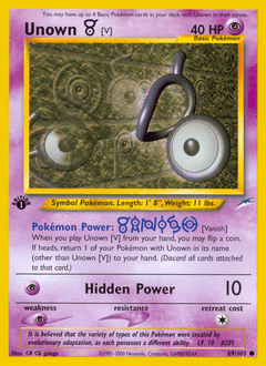 Unown [V] - Normal