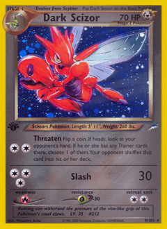 Dark Scizor - Unlimited Holofoil