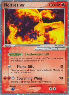 Moltres ex - Holofoil