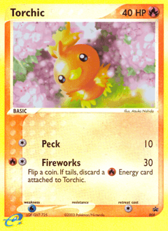 Torchic - Reverse Holofoil