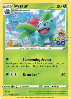 Ivysaur - Normal