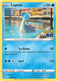 Lapras - Reverse Holofoil