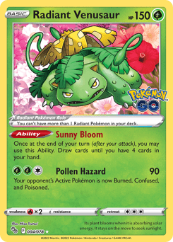 Radiant Venusaur - Holofoil