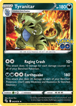 Tyranitar - Reverse Holofoil