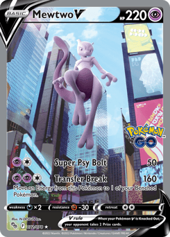Mewtwo V - Holofoil