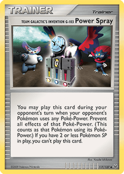 Team Galactic's Invention G-103 Power Spray - Normal