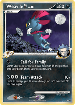 Weavile G - Reverse Holofoil