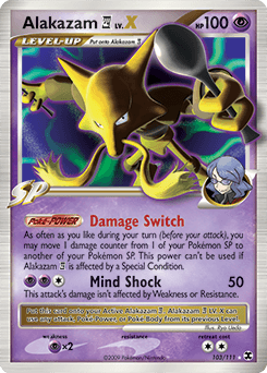 Alakazam E4 LV.X - Holofoil