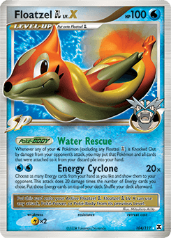 Floatzel GL LV.X - Holofoil