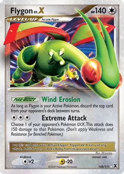 Flygon LV.X - Holofoil