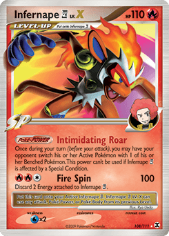 Infernape E4 LV.X - Holofoil