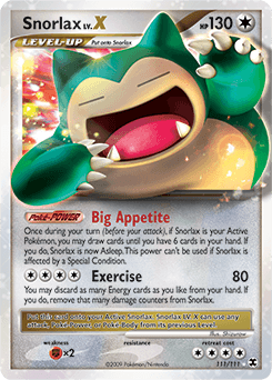 Snorlax LV.X - Holofoil
