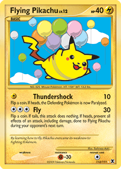 Flying Pikachu - Holofoil