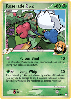 Roserade GL - Reverse Holofoil