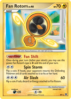 Fan Rotom - Reverse Holofoil