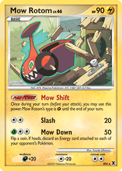 Mow Rotom - Reverse Holofoil