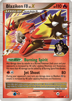 Blaziken FB LV.X - Holofoil