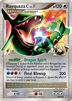 Rayquaza C LV.X - Holofoil