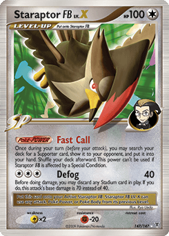 Staraptor FB LV.X - Holofoil