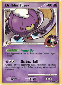 Drifblim FB - Reverse Holofoil