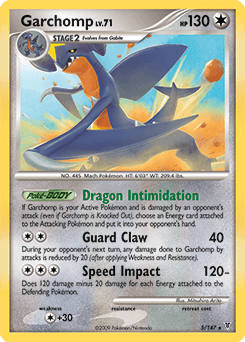Garchomp - Reverse Holofoil