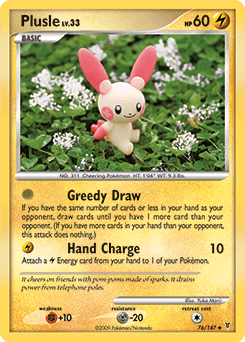 Plusle - Normal