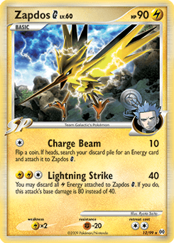 Zapdos G - Reverse Holofoil