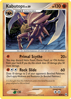 Kabutops - Reverse Holofoil
