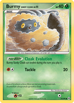 Burmy Sandy Cloak - Normal