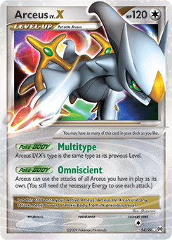 Arceus LV.X - Holofoil