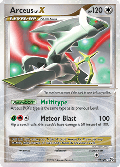Arceus LV.X - Holofoil