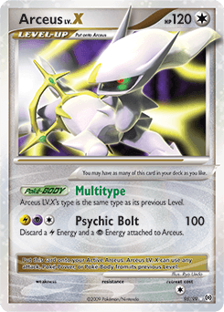 Arceus LV.X - Holofoil