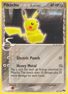 Pikachu δ - Normal