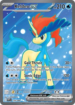 Keldeo ex - Holofoil