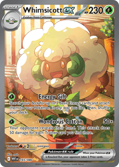 Whimsicott ex - Holofoil