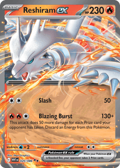 Reshiram ex - Holofoil