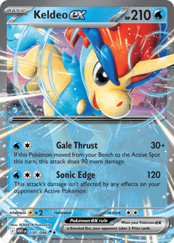 Keldeo ex - Holofoil