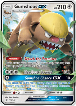 Gumshoos-GX - Holofoil