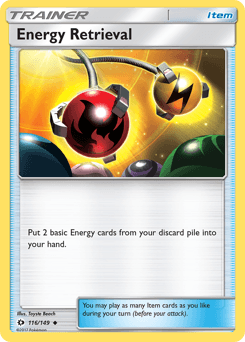 Energy Retrieval - Normal