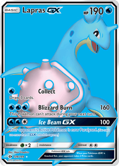 Lapras-GX - Holofoil