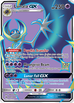 Lunala-GX - Holofoil