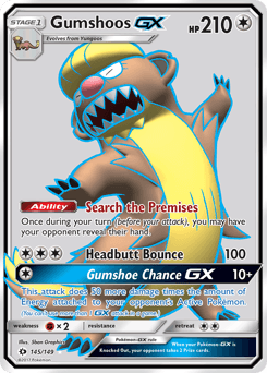 Gumshoos-GX - Holofoil