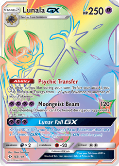 Lunala-GX - Holofoil