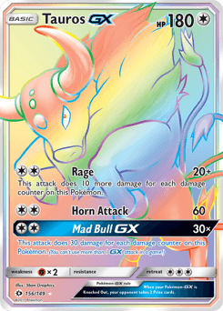 Tauros-GX - Holofoil